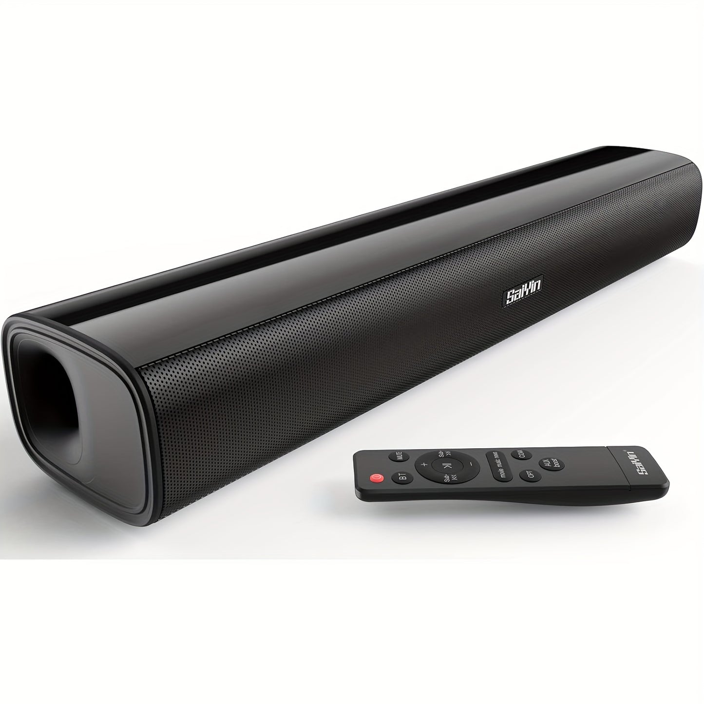 Sound Bars for TV with Subwoofer, 2.1CH Soundbar for TV, PC, Gaming, Bluetooth Surround Sound System for TV