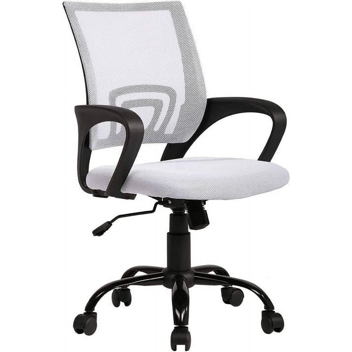 Ergonomic Office Chair, Lumbar Support, Adjustable Height with Armrests for Adults