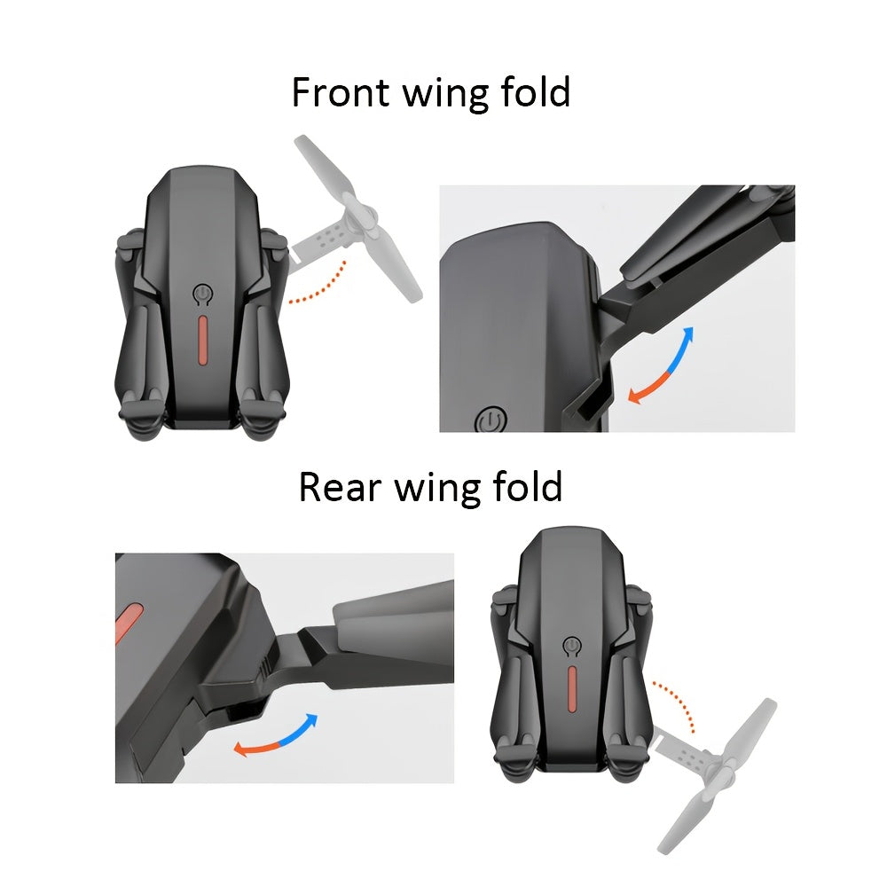 E88 Foldable Drone with Dual Camera, Obstacle Avoidance