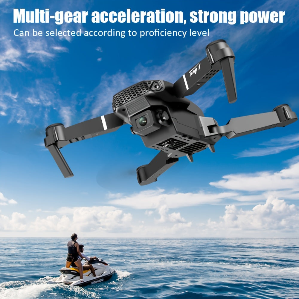 E88 Foldable Drone with Dual Camera, Obstacle Avoidance