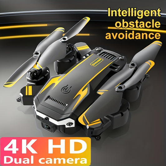 Drone with 4K HD Dual Cameras, 540° Obstacle Avoidance Brushless Motor, FPV Real-Time View