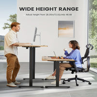 Large Adjustable Desk 55 inches to 71 inches x 28 to 30 inches