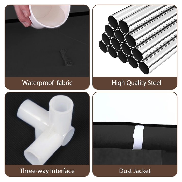 10-Tier Shoe Rack Organizer for Entryway, 27 Pairs Capacity Shoe Storage Shelf, 62.99*23.62*15.7 Inch, Black