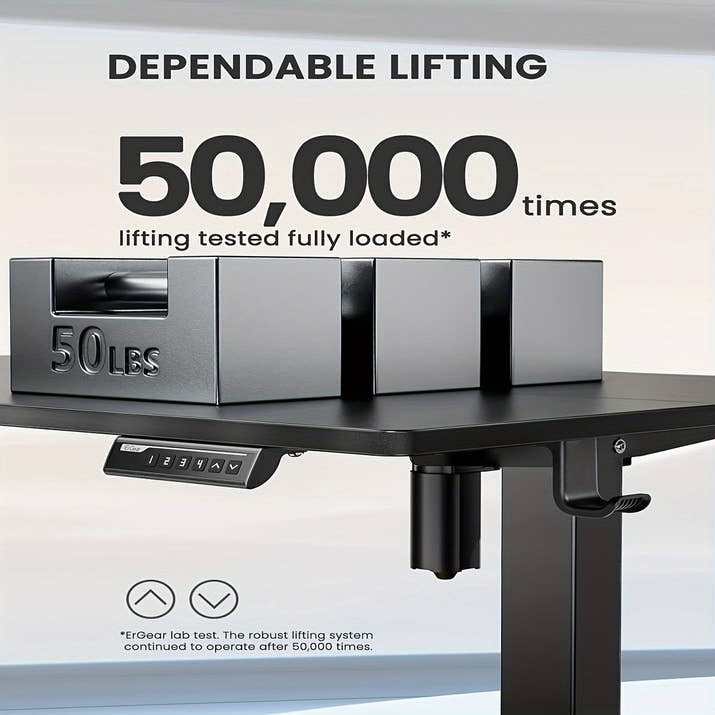 Large Adjustable Desk 55 inches to 71 inches x 28 to 30 inches