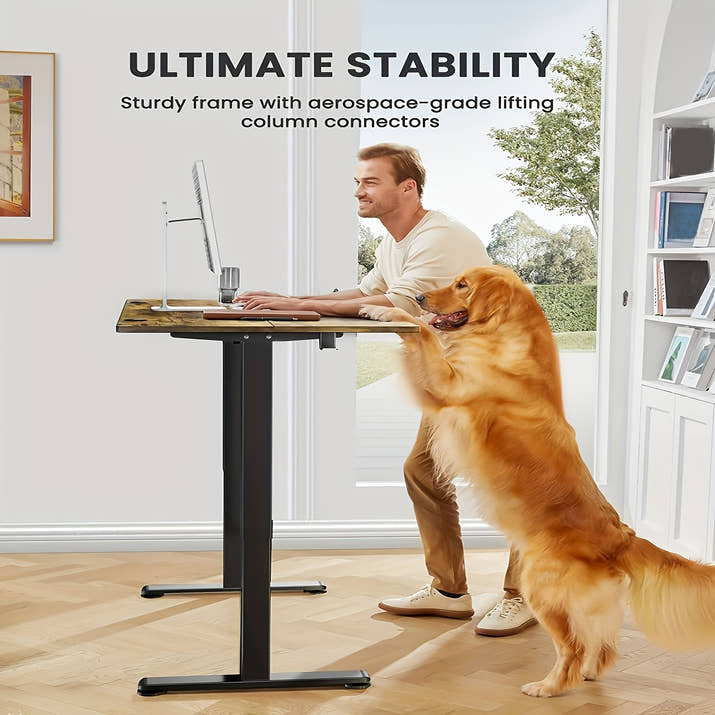 Large Adjustable Desk 55 inches to 71 inches x 28 to 30 inches