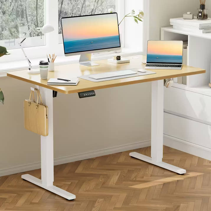 Large Adjustable Desk 55 inches to 71 inches x 28 to 30 inches