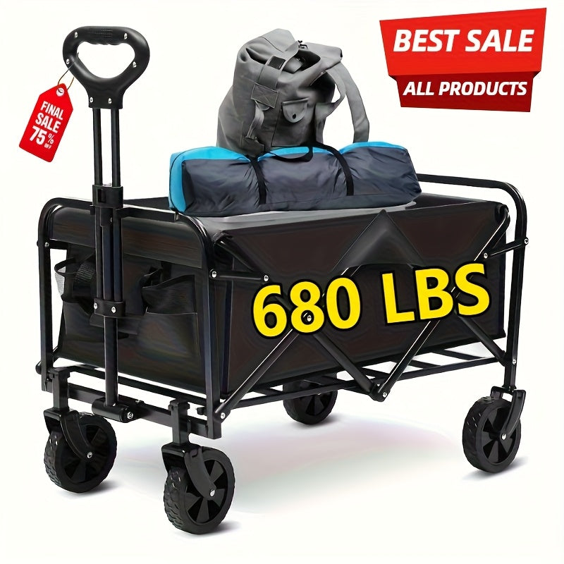 Heavy Duty Folding Cart 220LBS/ 450LBS/ 680LBS All Terrain Heavy Duty