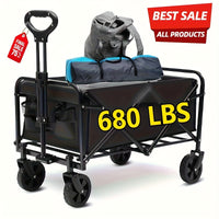 Heavy Duty Folding Cart 220LBS/ 450LBS/ 680LBS All Terrain Heavy Duty