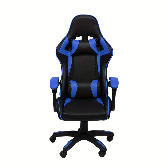 Ergonomic High-Back Gaming Chair with Headrest & Lumbar Support - Adjustable & Reclining