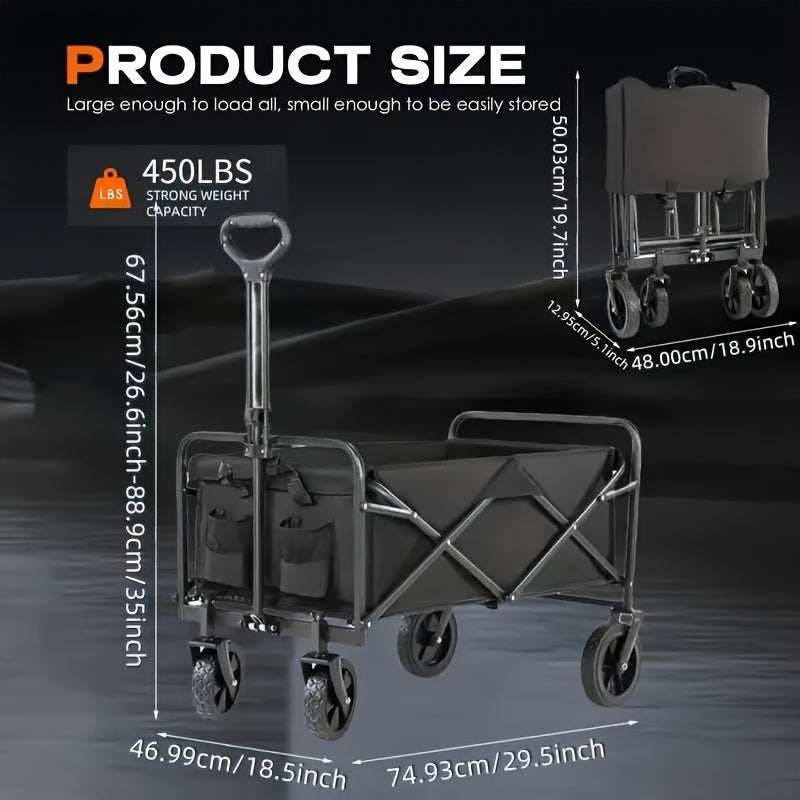 Heavy Duty Folding Cart 220LBS/ 450LBS/ 680LBS All Terrain Heavy Duty