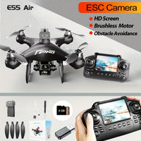 8K Drone with 2 Batteries Durable S116 MAX Brushless Optical Flow Drone with Dual Cameras, WIFI FPV, 360° Obstacle Avoidance