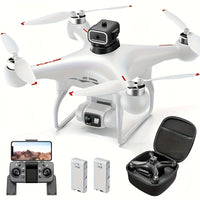 8K Drone with 2 Batteries Durable S116 MAX Brushless Optical Flow Drone with Dual Cameras, WIFI FPV, 360° Obstacle Avoidance