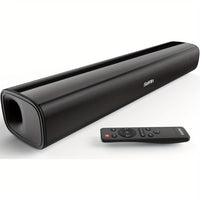 Sound Bars for TV with Subwoofer, 2.1CH Soundbar for TV, PC, Gaming, Bluetooth Surround Sound System for TV
