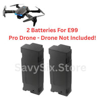 Drone with 4K HD Dual Camera for Adults Kids, RC Quadcopter with 2 Modular Batteries