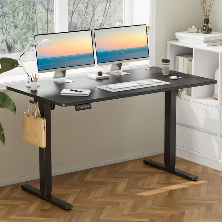 Large Adjustable Desk 55 inches to 71 inches x 28 to 30 inches