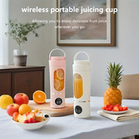 12.85 Oz Rechargeable Portable Blender Cup, Electric USB Juicer Blender