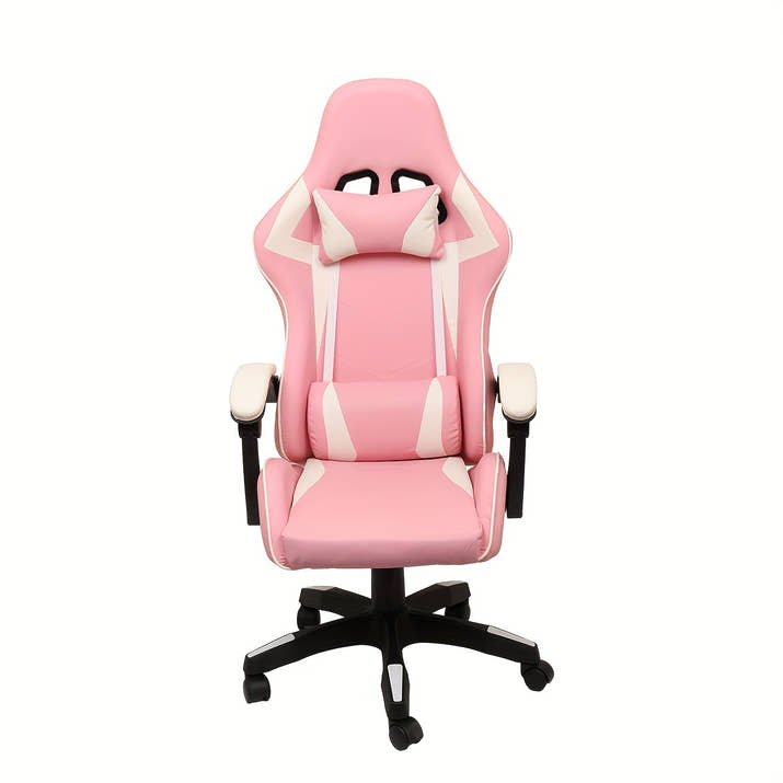 Ergonomic High-Back Gaming Chair with Headrest & Lumbar Support - Adjustable & Reclining