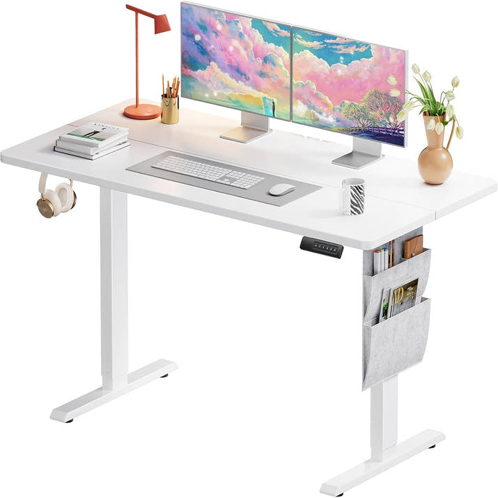 Large Adjustable Desk 55 inches to 71 inches x 28 to 30 inches