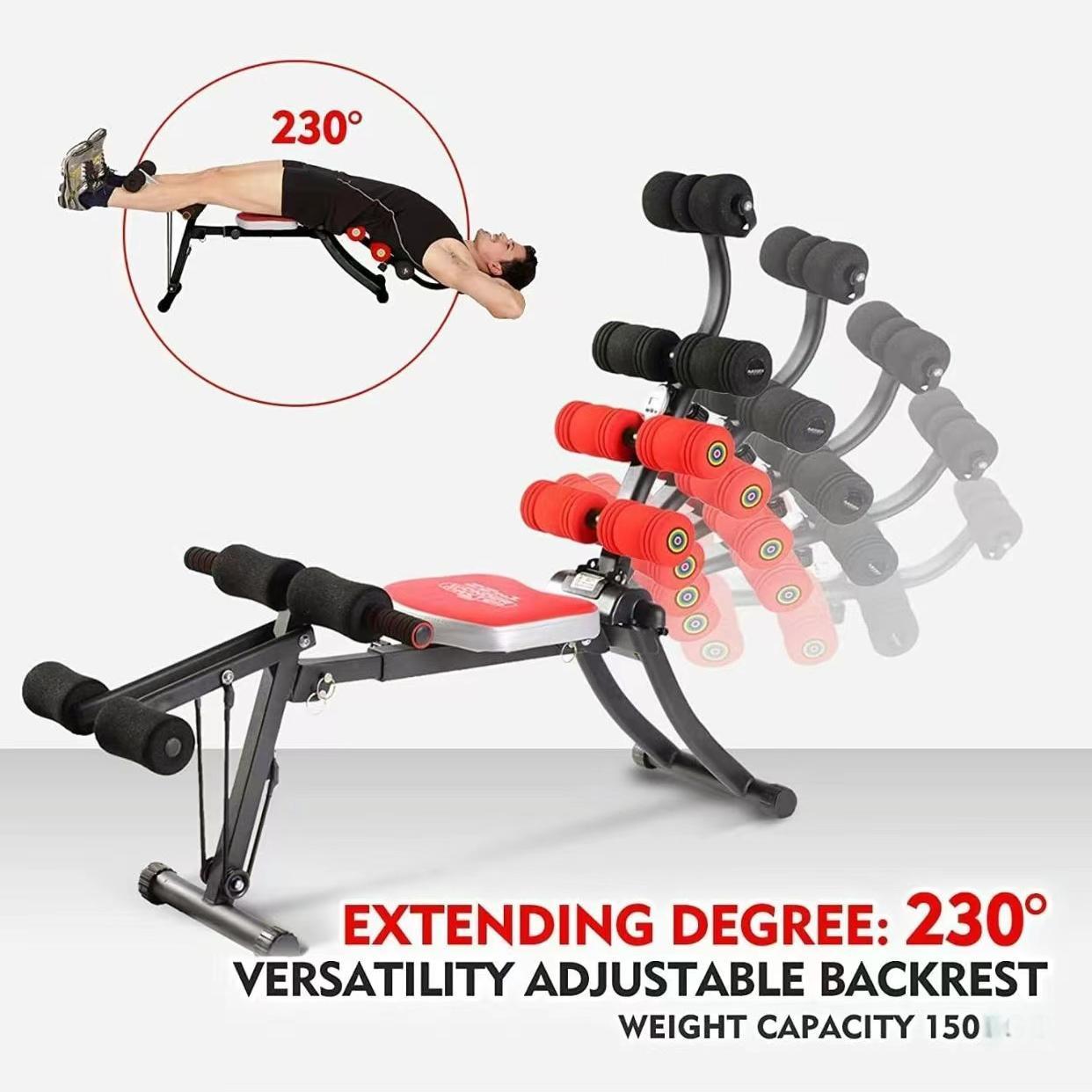 Ab Crunch Machine For Home Gym, Ab Workout Machine,Core Strength Exercise Machine,Sit Up Exercise Equipment for Home Workouts