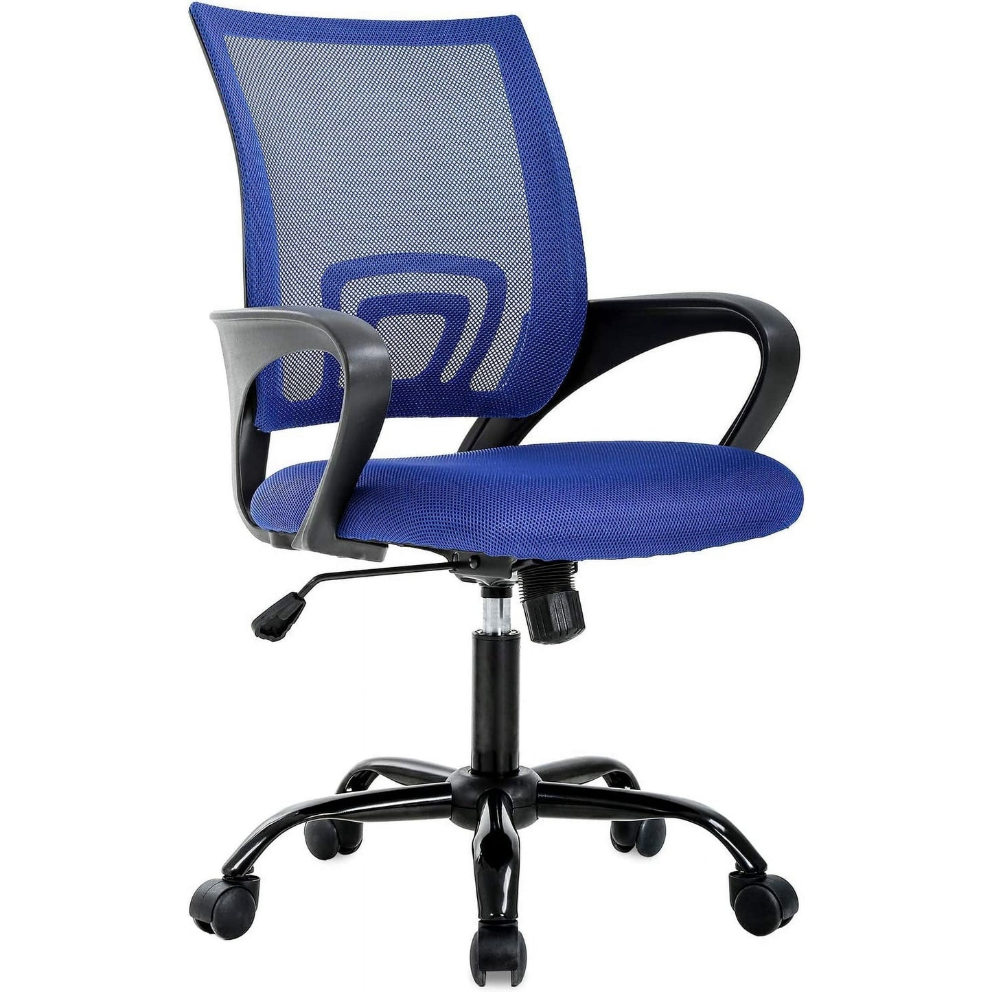 Ergonomic Office Chair, Lumbar Support, Adjustable Height with Armrests for Adults