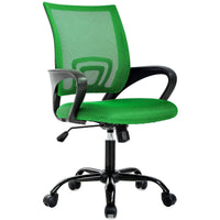 Ergonomic Office Chair, Lumbar Support, Adjustable Height with Armrests for Adults