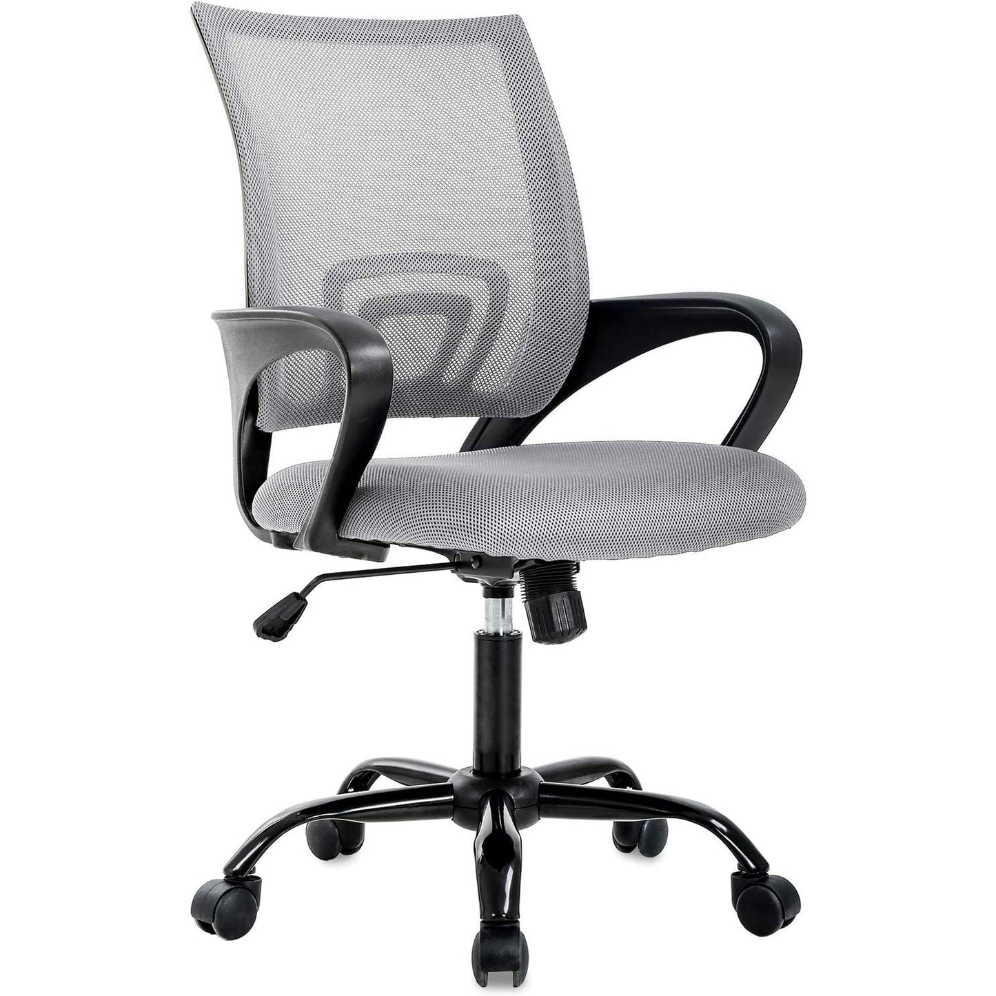 Ergonomic Office Chair, Lumbar Support, Adjustable Height with Armrests for Adults