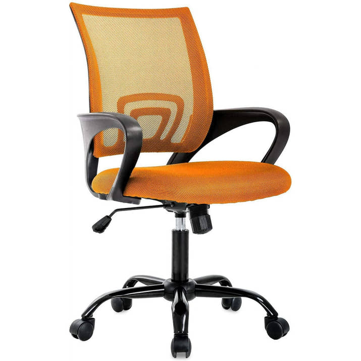 Ergonomic Office Chair, Lumbar Support, Adjustable Height with Armrests for Adults