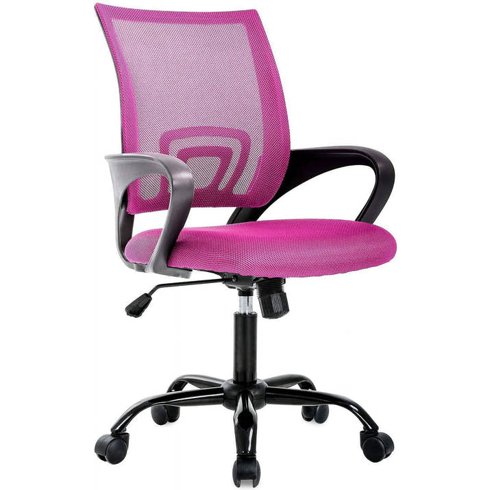 Ergonomic Office Chair, Lumbar Support, Adjustable Height with Armrests for Adults