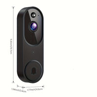 1080P Smart Wires Video Doorbell Camera with Chime Night