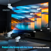 Cinematic Outdoor Projector