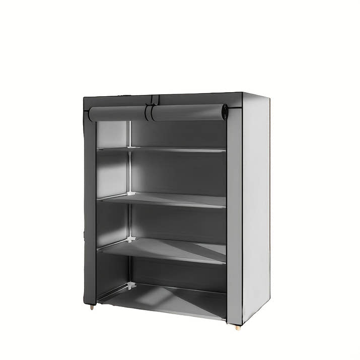 5-10 Layer Shoe Rack with Non-woven Fabric Cover, Easy to Assemble, Portable Shoe Cabinet, Can Store 27-35 Pairs Of Shoes