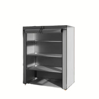 5-10 Layer Shoe Rack with Non-woven Fabric Cover, Easy to Assemble, Portable Shoe Cabinet, Can Store 27-35 Pairs Of Shoes
