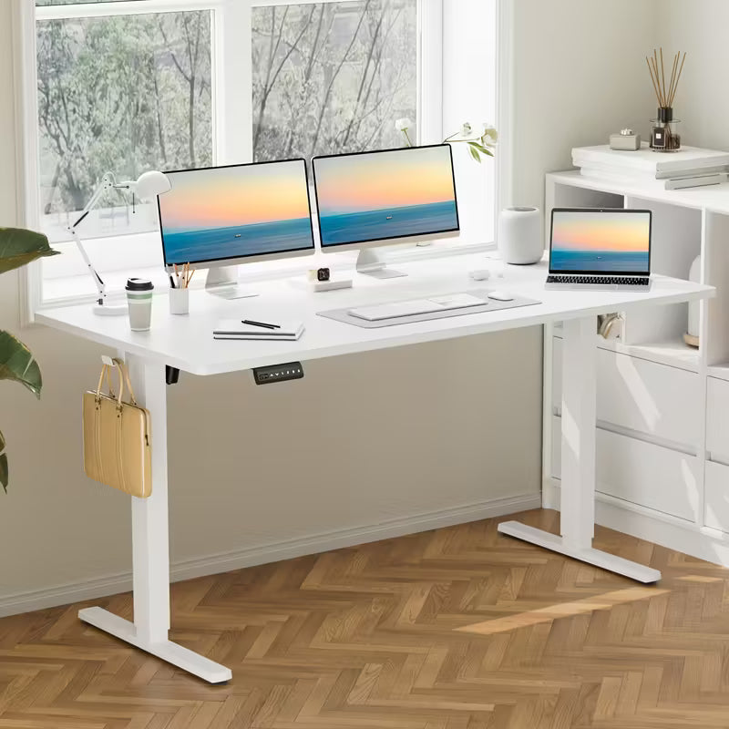 Large Adjustable Desk 55 inches to 71 inches x 28 to 30 inches