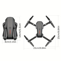 E88 Foldable Drone with Dual Camera, Obstacle Avoidance