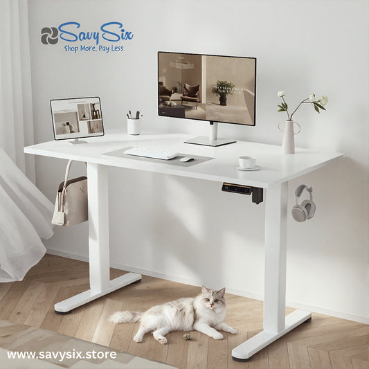 Electric Adjustable Standing Desk 40, 48 & 55 Inches x 24 Inches