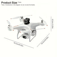 8K Drone with 2 Batteries Durable S116 MAX Brushless Optical Flow Drone with Dual Cameras, WIFI FPV, 360° Obstacle Avoidance
