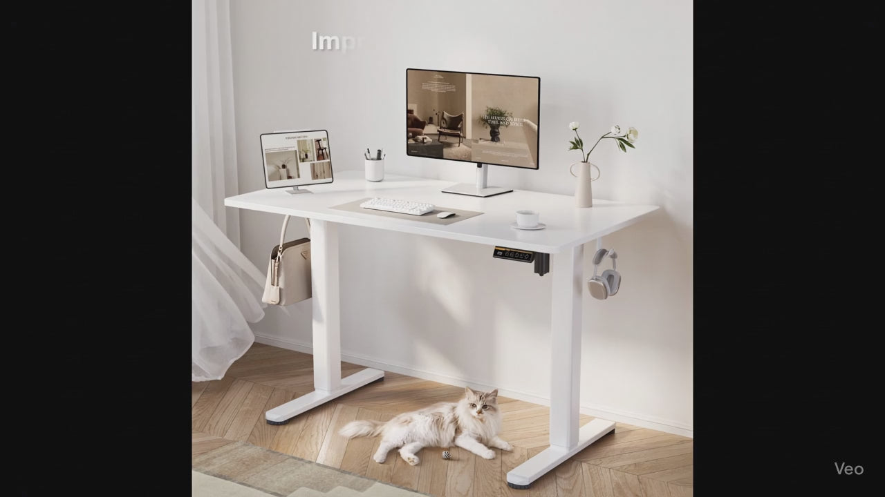 Load video: SavySix Adjustable Desk Video