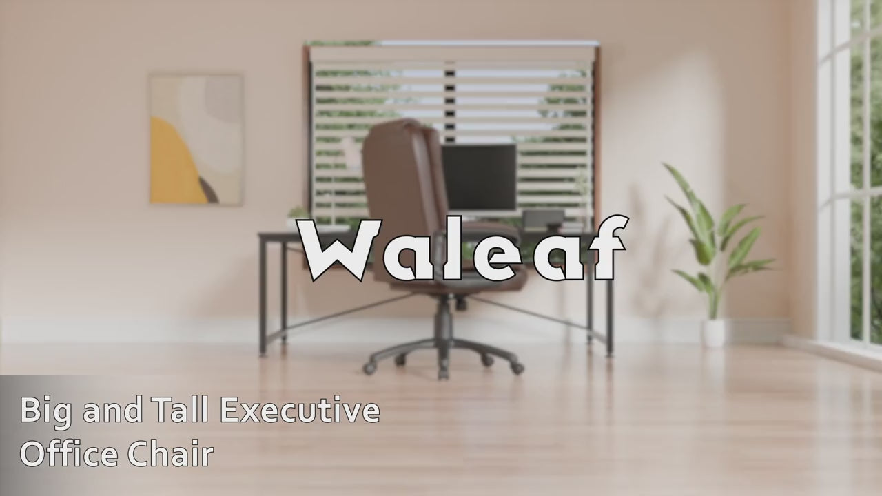 Load video: Heavy-Duty-Office-Chair