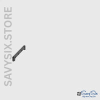 Black Shoe Rack - 5-tier Multifunctional Metal Coat Rack with 8 Double Hooks