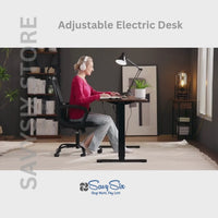 Electric Adjustable Standing Desk 40, 48 & 55 Inches x 24 Inches