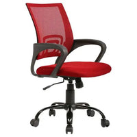 Ergonomic Office Chair, Lumbar Support, Adjustable Height with Armrests for Adults