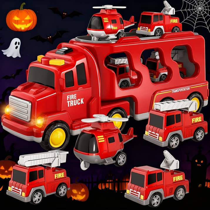Toy Trucks For Boys, Fire Truck, City Truck & Engineering Truck