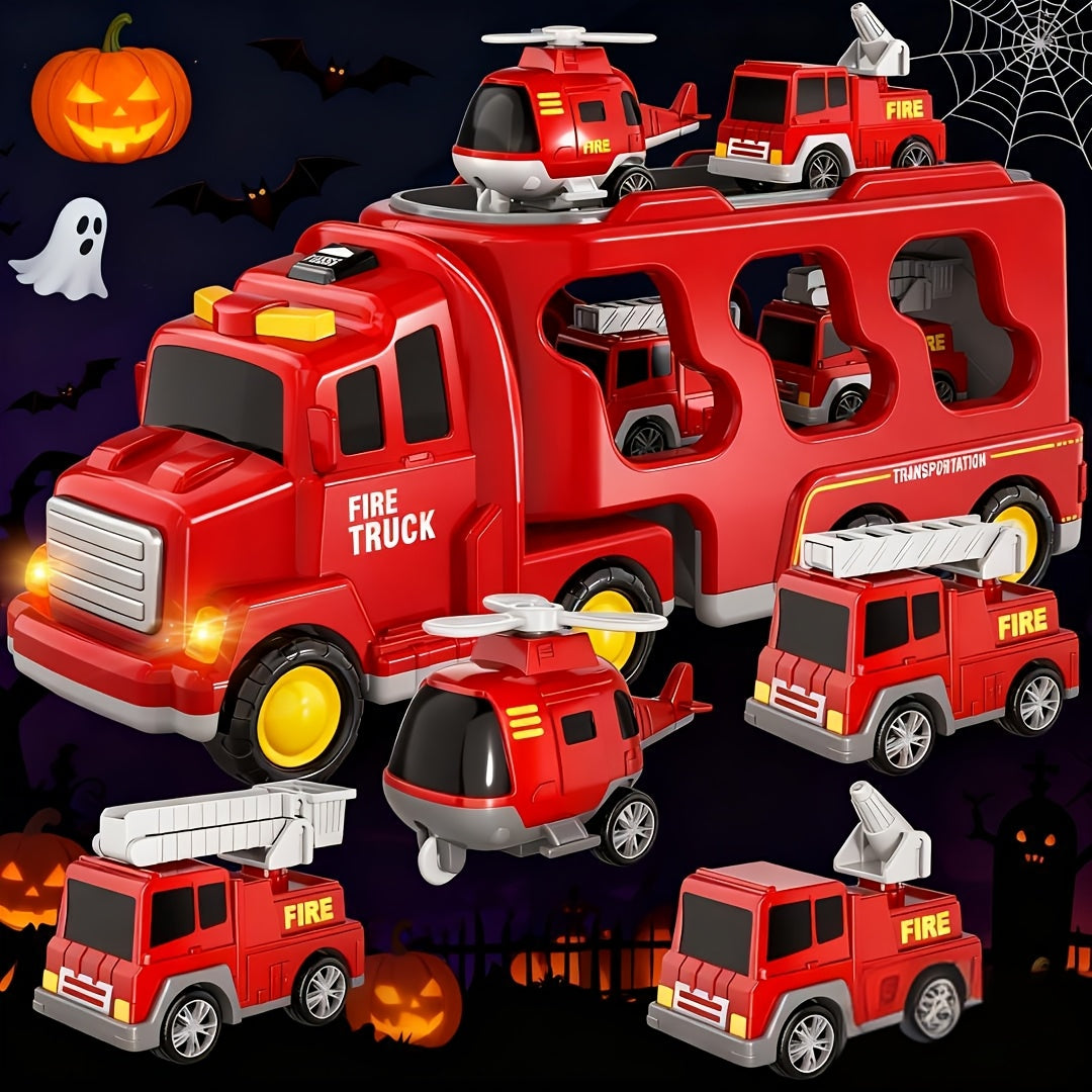 Toy Trucks For Boys, Fire Truck, City Truck & Engineering Truck