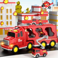 Toy Trucks For Boys, Fire Truck, City Truck & Engineering Truck