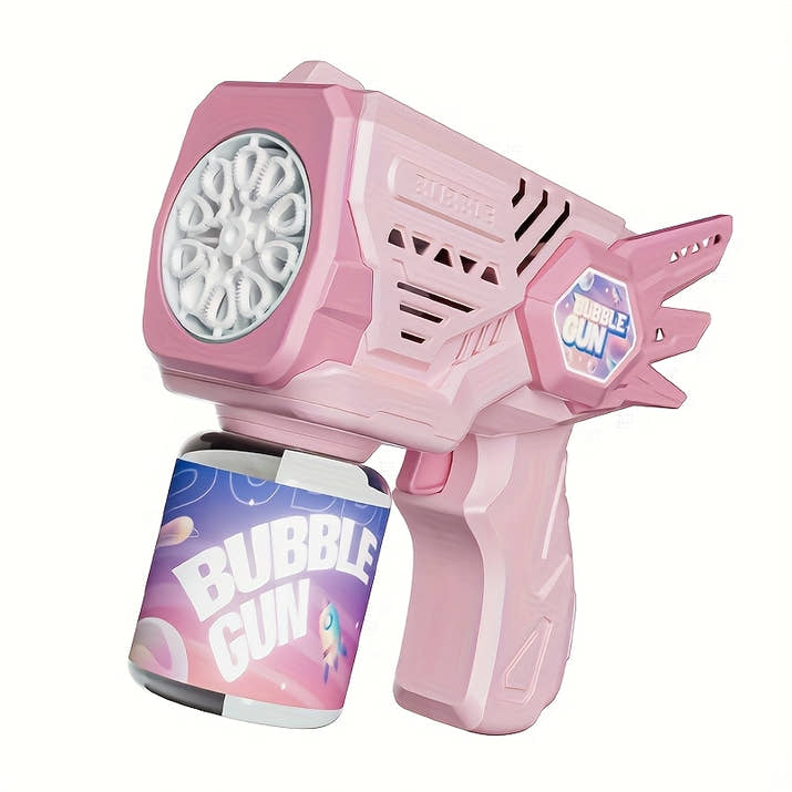 LED Automatic Handheld Bubble Gun
