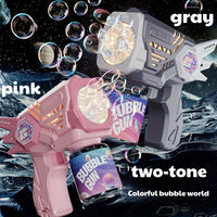 LED Automatic Handheld Bubble Gun