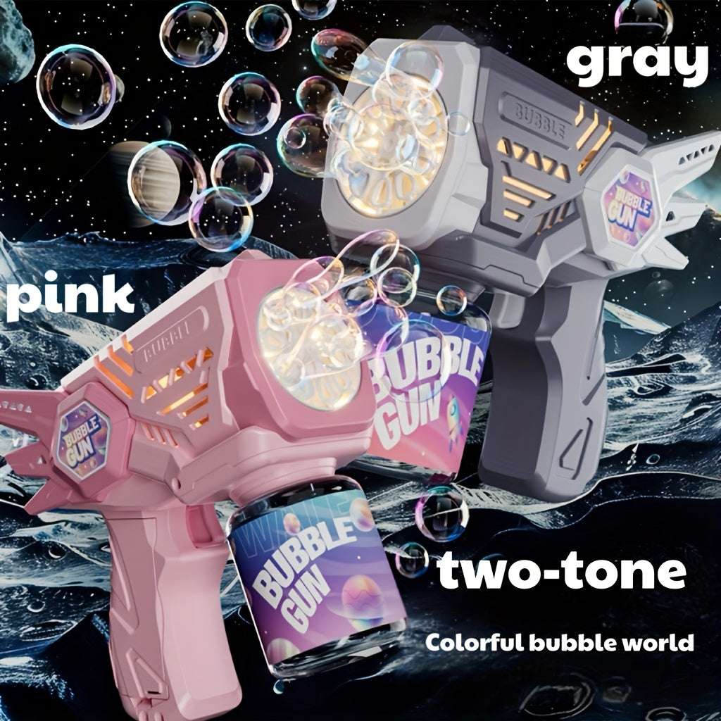 LED Automatic Handheld Bubble Gun