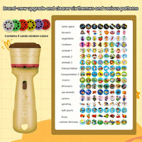 Interactive Youngsters' Projection Toy with 48 Fun Patterns