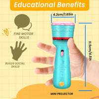 Interactive Youngsters' Projection Toy with 48 Fun Patterns