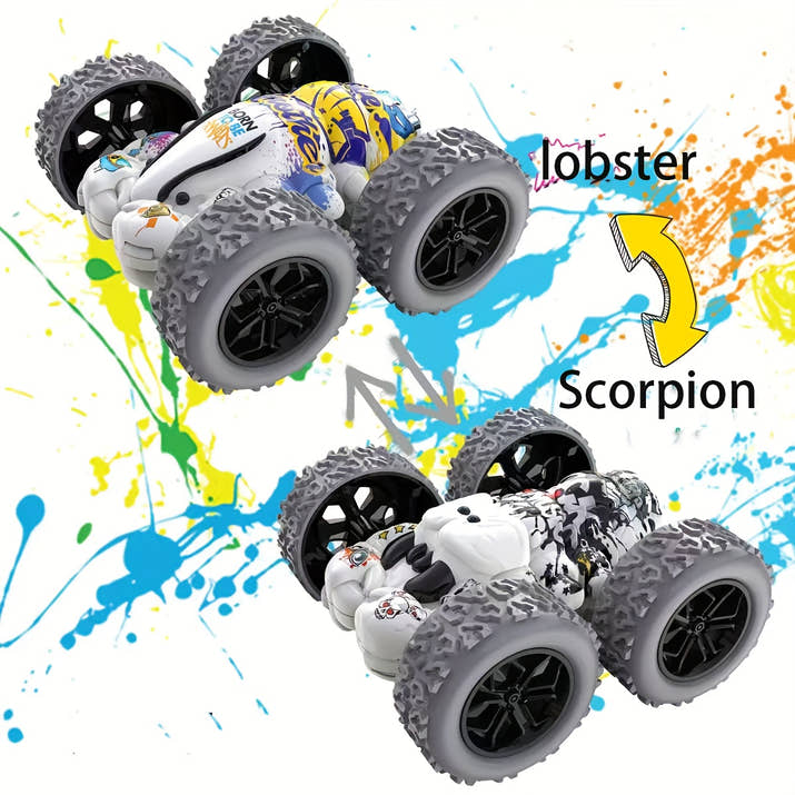 Toy Car Off-Road Double-Sided Tumbling Inertia